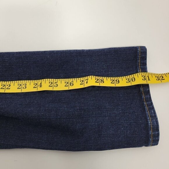 Loft Women's Modern Slim Fit Dark Wash Jeans Size 8 - Picture 11 of 12